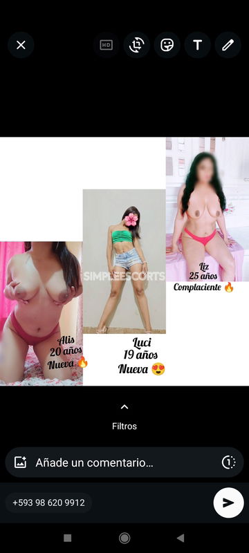 Prepagos 🇪🇨 Ecuatoriana en Sangolquí: 939457839 - 1️⃣5️⃣ Momento Ricas Quiteñas flaquitas apretaditas muy tiernas y complacientes 🥵🔥😈