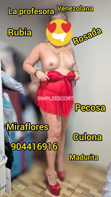 Kinesiólogas 🇻🇪 Venezolana en Jesus Maria: 904416916 - 😘SEÑORA VENEZOLANA PECOSA RUBIA CULONA 😍 